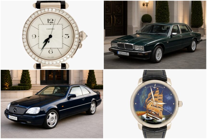 foto un jaguar al printesei diana dar si ceasuri de lux cum au messi si arnold de vanzare la bucuresti artmark anunta o licitatie de peste jumatate de milion de euro 6a392c15400bd