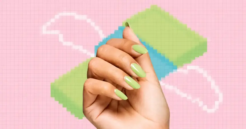 matcha nails 2026 trendul de manichiura verde inspirat din coffee shop 6a324e309d991