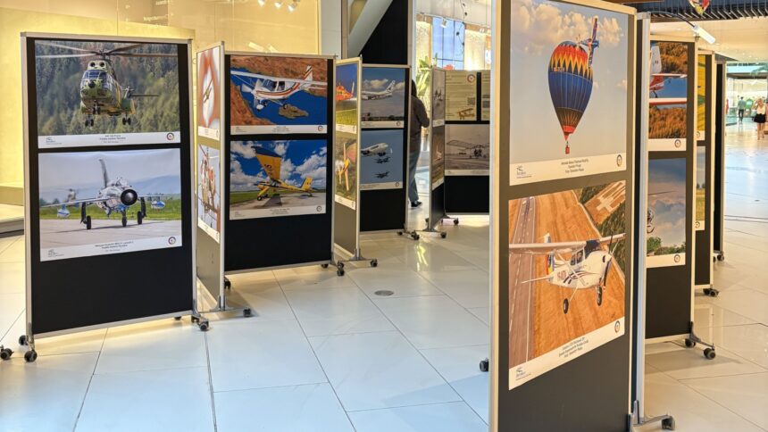 expozitia privind spre cer despre aviatia romaneasca revine la parklake bucurestenii pot admira fotografiile intre 20 si 26 iulie 6a58de2446786