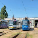 foto tramvaiele tatra ultima zi pe strazile din bucuresti pe linia 35 bucurestenii sunt invitati la petrecerea de adio de la depoul militari 6a5ca86381cb3