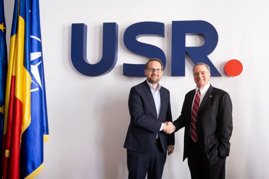 fritz s a pozat cu ambasadorul sua in romania venit in vizita la sediul usr mi am exprimat ingrijorarile 6a5785bd5cdb0