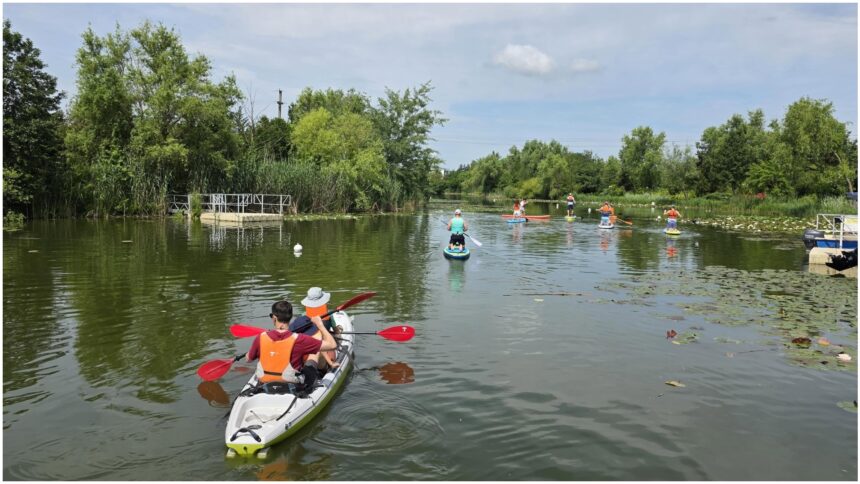 stand up paddleboarding in bucuresti si imprejurimi unde te poti da cu placa pe lacuri si cat costa sa inchiriezi un echipament complet 6a530b7262aa0